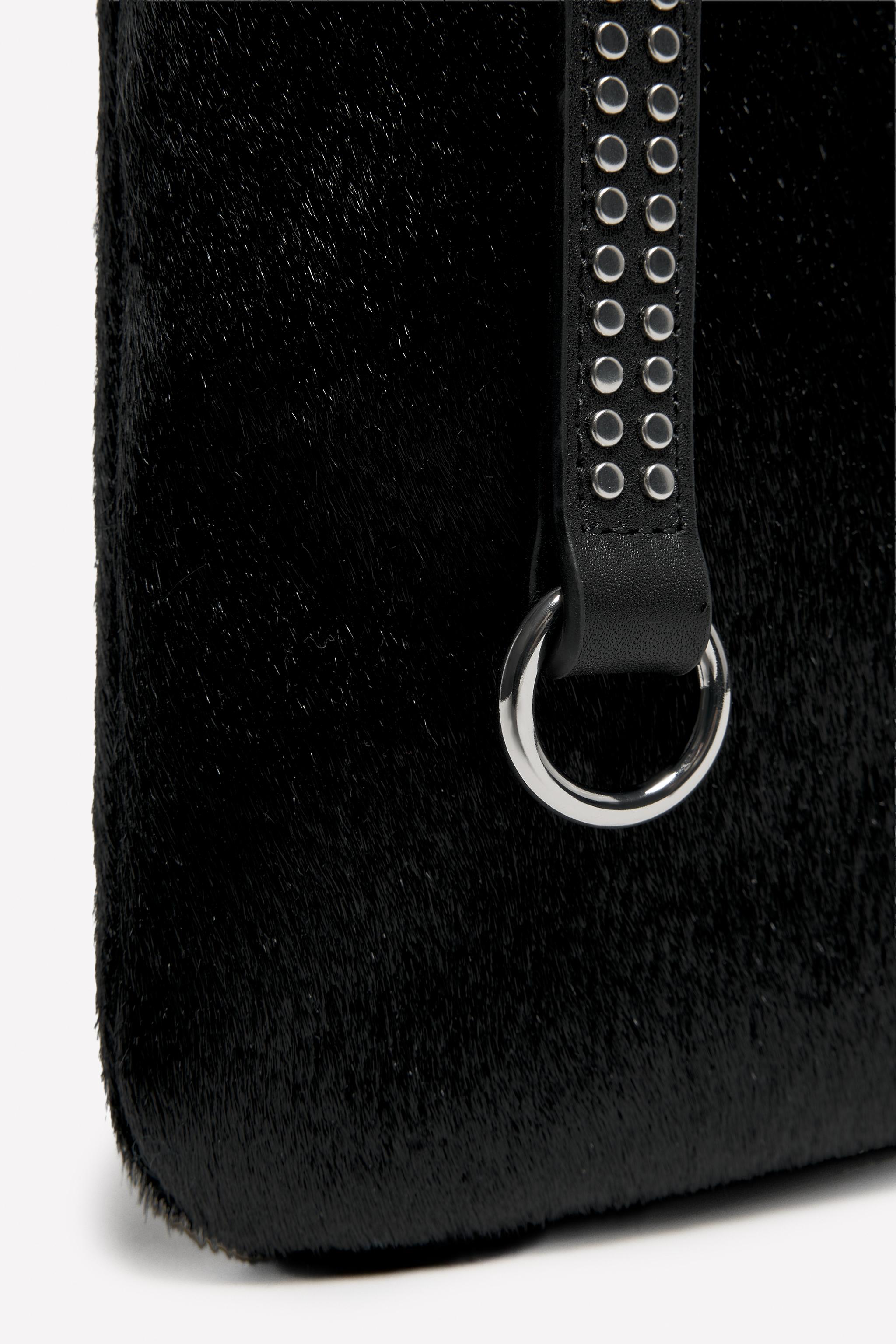 LEATHER STUDDED HANDBAG LUDOVIC DE SAINT SERNIN x ZARA